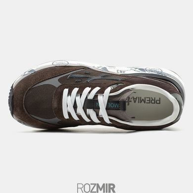 Мужские кроссовки Premiata Moerun "Brown/White/Black"