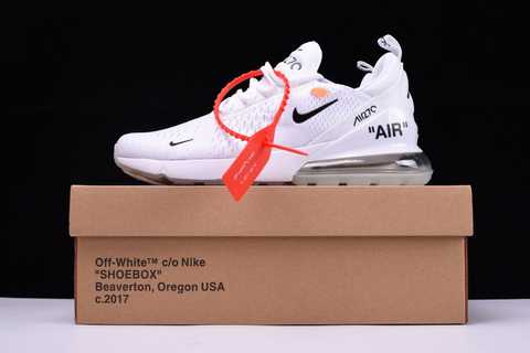 Nike 270 air off 2024 white