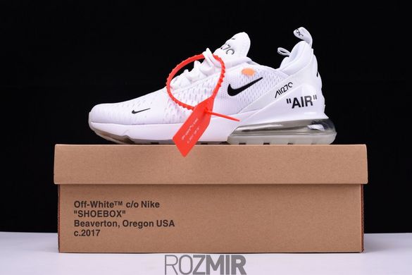 Кросівки OFF-White x Nike Air Max 270 "White"