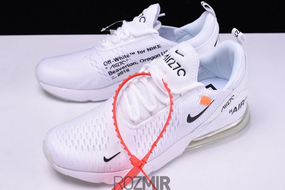 Кросівки OFF-White x Nike Air Max 270 "White"