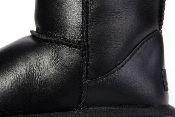 Жіночі уггі UGG Classic Tall Leather "Black"