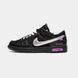 Кросівки Nike Dunk Low x Off-White 50/50 Black/Purple