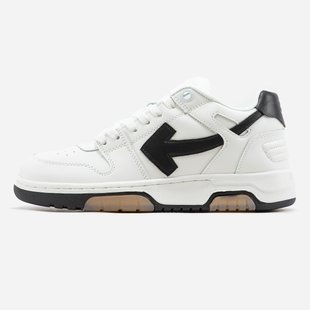 Кроссовки OFF-WHITE Out Of Office OOO Low Tops White/Black