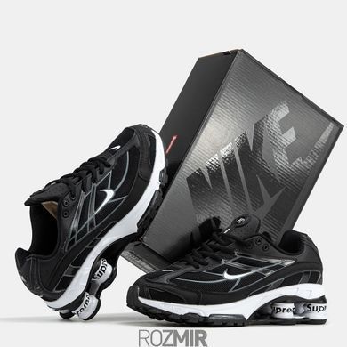 Кросівки Supreme x Nike Shox Ride 2 SP Black/white