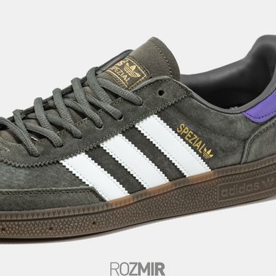 Мужские кроссовки adidas Spezial "Dark Olive/White/Purple"