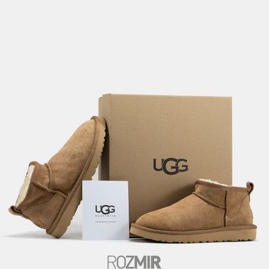 Угги UGG Classic Ultra Mini "Chestnut"