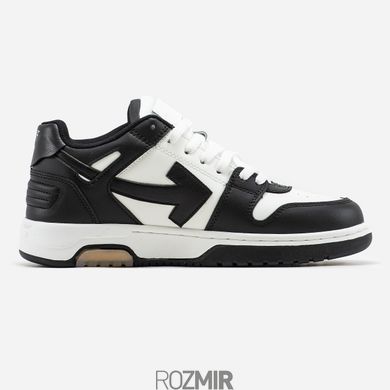 Кроссовки OFF-WHITE Out Of Office OOO Low Tops Black/White