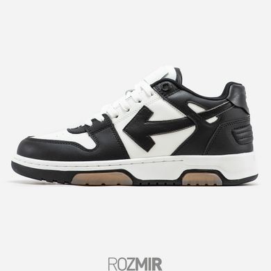 Кроссовки OFF-WHITE Out Of Office OOO Low Tops Black/White