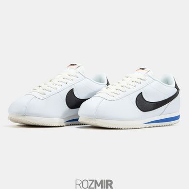 Чоловічі кросівки Nike Cortez "White/Black-Blue"