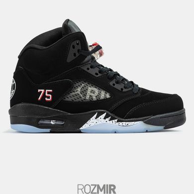 Кросівки Paris Saint-Germain x Air Jordan 5 Retro "Black" AV9175-001