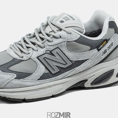 Мужские кроссовки New Balance 2010 Cordura Термо "Light Grey/Dark Grey"