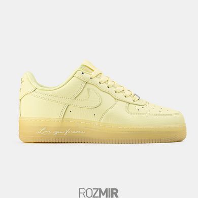 Женские кроссовки NOCTA x Nike Air Force 1 Low Love You Forever "Yellow"