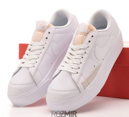 Женские кроссовки Nike Blazer Low Platform “White”