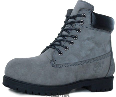 Зимние ботинки Timberland Winter Grey" с натуральным мехом