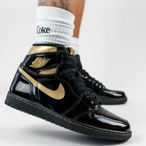 Black and sales gold retros