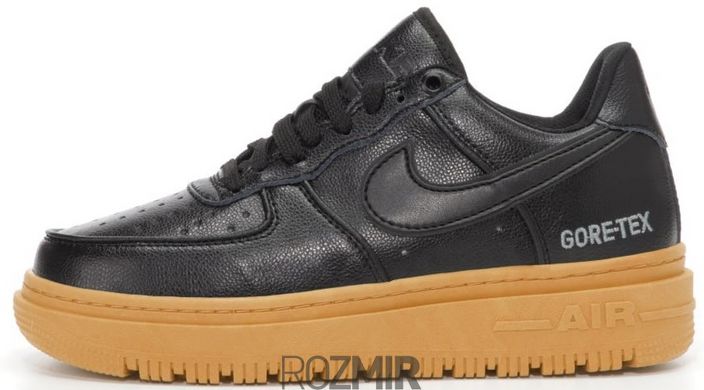 Кросівки Nike Air Force 1 Low Leather Fur "Black/White"
