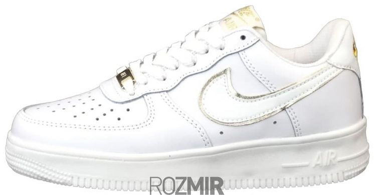 Кроссовки Nike Air Force 1 Low "White/Gold"