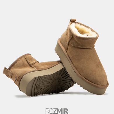 Уггі UGG Classic Ultra Mini Platform "Chestnut" 2.0