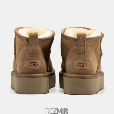 Уггі UGG Classic Ultra Mini Platform "Chestnut" 2.0