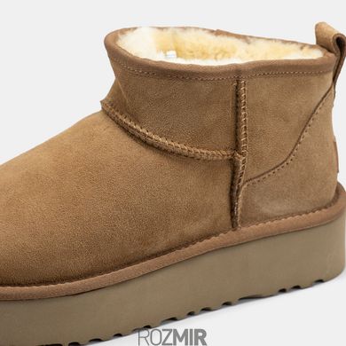 Уггі UGG Classic Ultra Mini Platform "Chestnut" 2.0