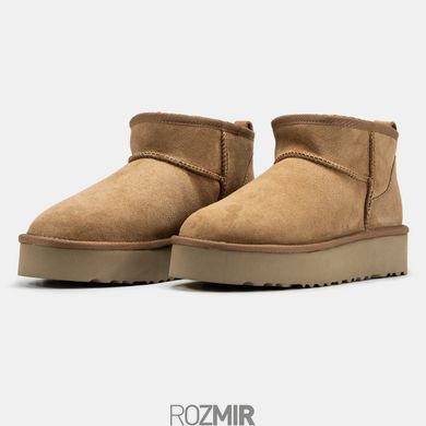 Уггі UGG Classic Ultra Mini Platform "Chestnut" 2.0