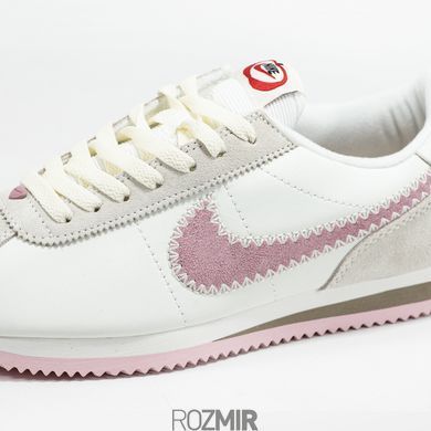 Женские кроссовки Nike Cortez "White/Pink - Beige"