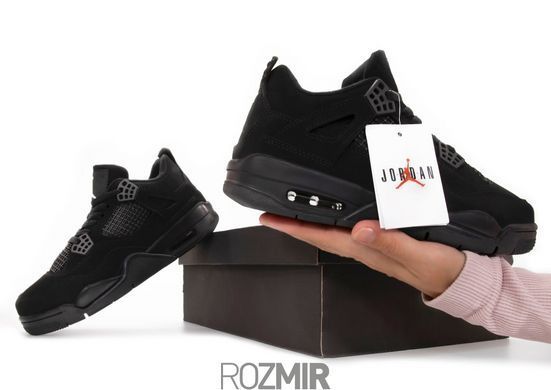 Кросівки Nike Air Jordan 4 Retro Black Cat