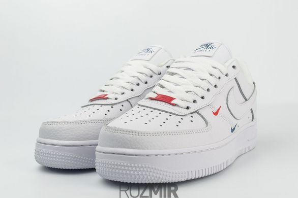 Кросівки Nike Air Force 1 '07 Essential "Summit White/Solar Red"