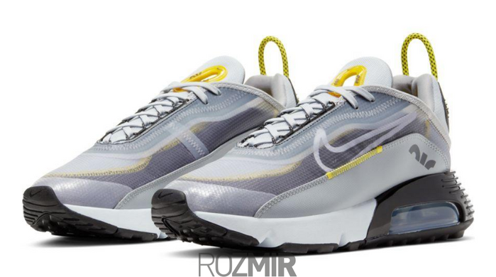 Кросівки Nike Air Max 2090 "Grey/Yellow" BV9977-002