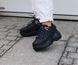 Зимние женские кроссовки Buffalo London Platform Sneakers "Black" с мехом
