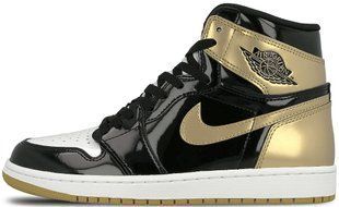 Кроссовки Air Jordan 1 Retro 1 High OG Energy "Black - Metallic Gold"