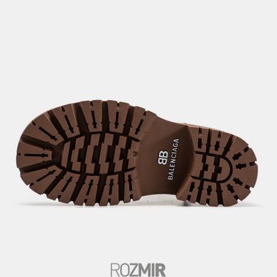 Ботинки Balenciaga Tractor Boot Brown