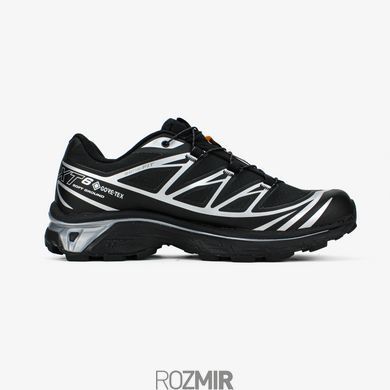 Чоловічі кросівки Salomon XT-6 Soft Ground Gore-Tex "Black Silver"