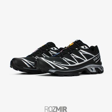 Чоловічі кросівки Salomon XT-6 Soft Ground Gore-Tex "Black Silver"