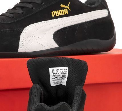 Женские кроссовки Puma Speedcat "Black/White"