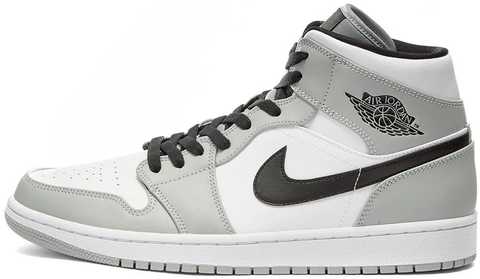 Nike air jordan deals 1 mid grey