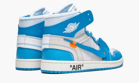 Jordan off sales white university blue