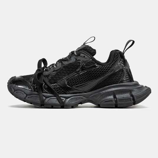 Купить Кросівки Balenciaga 3XL Triple Black Чорний D15164 в