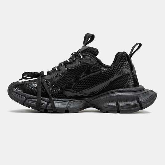 Купить Кросівки Balenciaga 3XL Triple Black Чорний D15164 в
