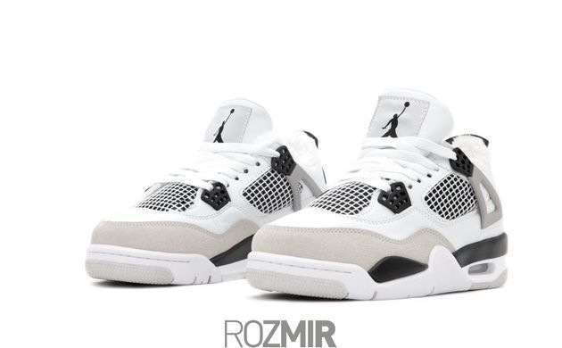Зимние кроссовки Air Jordan 4 Winter &ldquo;White/Black&rdquo; с мехом