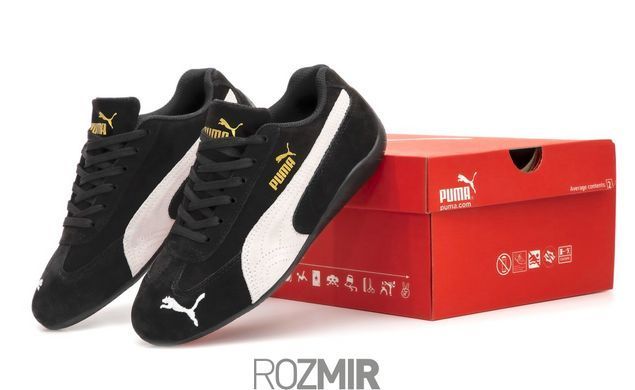 Женские кроссовки Puma Speedcat "Black/White"