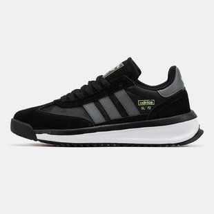 Кроссовки adidas SL 72 RTN "Black/Gray/White"