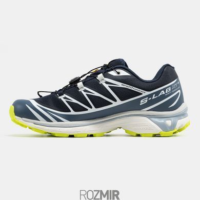 Мужские кроссовки Salomon XT-6 LAB Soft Ground "Night Sky China Blue"