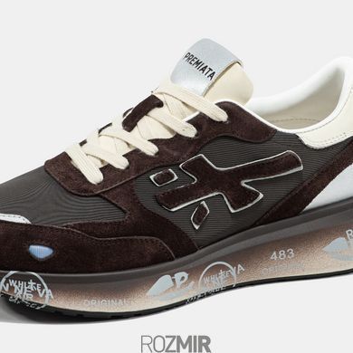 Жіночі кросівки Premiata Lauryn "Brown/Beige/Silver/White"