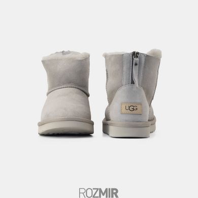 Уггі UGG Classic Mini Zip "Light Grey"