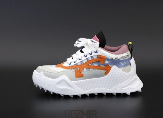 Кроссовки OFF-WHITE ODSY-1000 Sneakers "White/Orange"