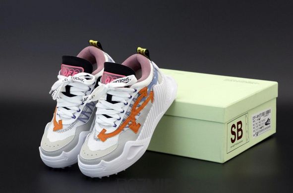 Кросівки OFF-WHITE ODSY-1000 Sneakers "White/Orange"