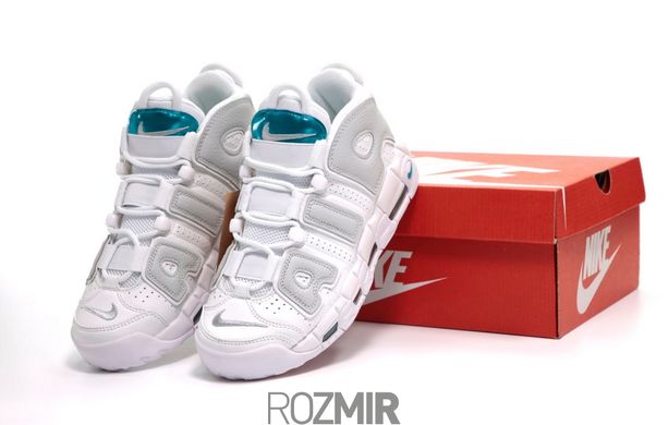 Кроссовки Nike Air More Uptempo White/Grey