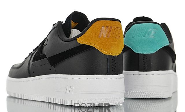 Кроссовки Nike Air Force 1 '07 Lux Inside Out "Black / Anthracite-Mystic Green" 898889-014