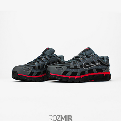 Мужские кроссовки Nike P-6000 "Grey/Black/Red"